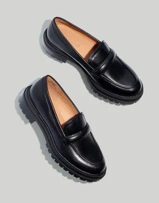 Madewell, The Bradley Lugsole Loafer in Leather