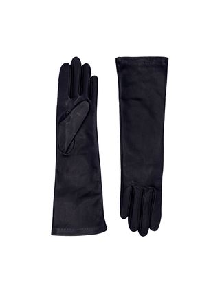 Midlength Leather Gloves