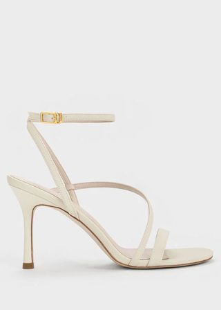  Charles & Keith Asymmetric Strappy Heeled Sandals