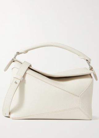 Loewe Puzzle Edge small textured-leather shoulder bag