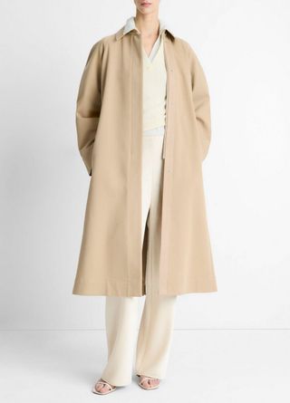 Cotton Utility Trench Coat