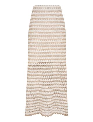 Zimmermannwear, Tallow Crochet Midi Skirt