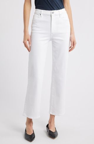 Le Sleek High Waist Ankle Straight Leg Jeans