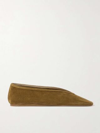 LE MONDE BERYL Luna Suede Ballet Flats