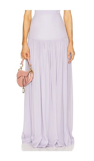 Helsa Diaphanous Maxi Skirt