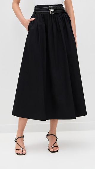 Pixie Market Thea Double Belted Skirt