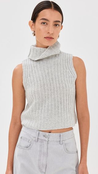 Sablyn Saige Sleeveless Cashmere Sweater