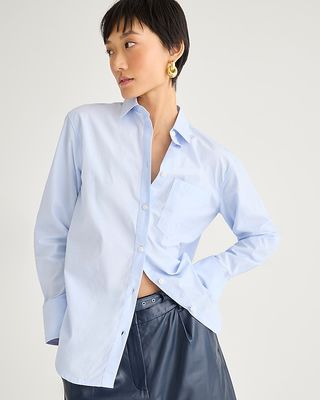 Garçon Classic Shirt in Cotton Poplin