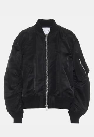 Nylon Bomber Jacket