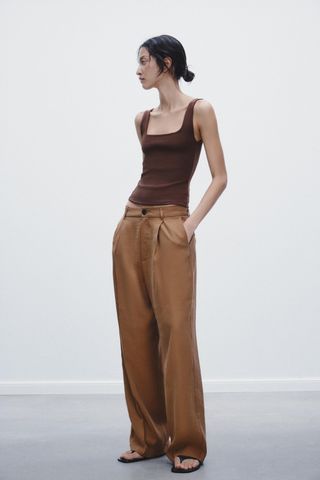 Pleated Trousers