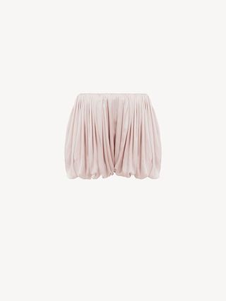 Mini Bloomer Shorts in Silk Charmeuse