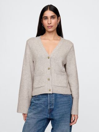 gap, CashSoft Pocket Cardigan