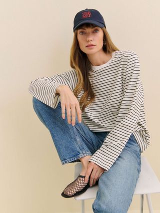 Asher Oversized Long Sleeve Tee