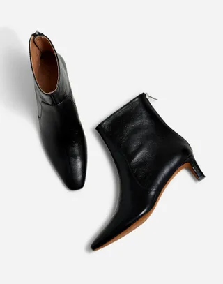 Madewell The Dimes Kitten-Heel Boot