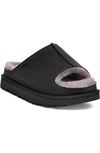 Greenport Genuine Shearling Lined Slide Sandal