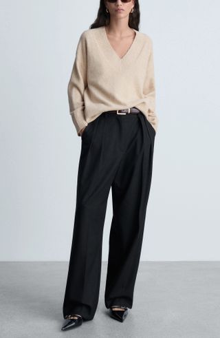 MANGO, Donatelo V-Neck Sweater