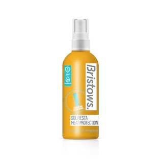 Bristows Heat Protection Sol Fiesta Spray, Sweet Notes of Salted Caramel and Pistachio. Protects Up to 200 Degrees, Infused With Pro Vitamin B5, Heals & Protects Hair. 200ml