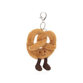 JELLYCAT, INC, Jellycat Food Bag Charm Plush - Pretzel