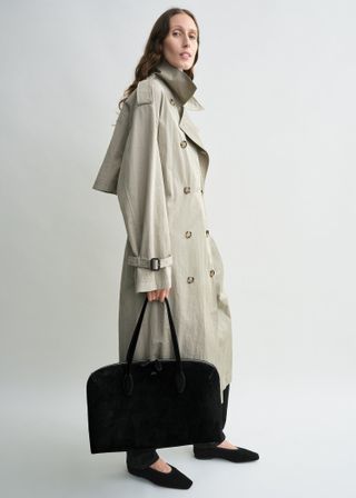 Crisp Summer Trench Clay