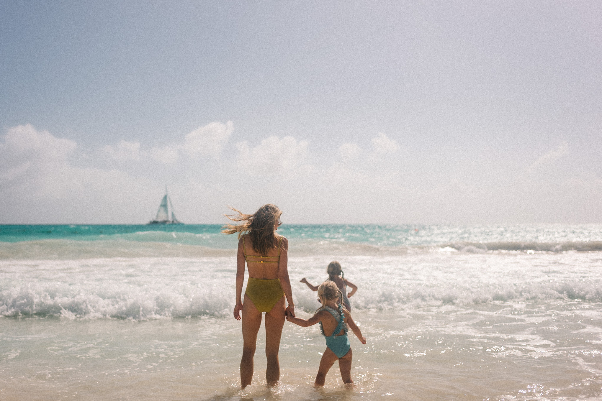 mexico green one piece swim