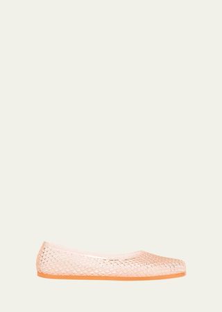 Iro Transparent Jelly Ballerina Flats