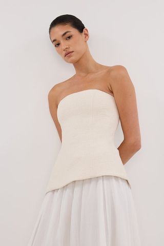 DISSH Nia Natural Strapless Top