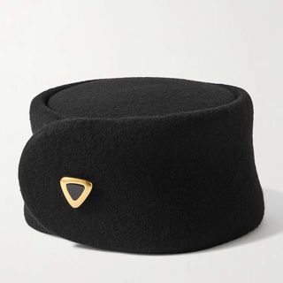 Tentley Embellished Wool-Felt Hat