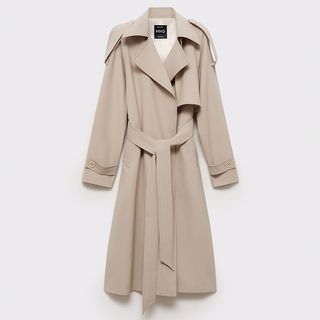 MANGO, Oversize Trench Coat