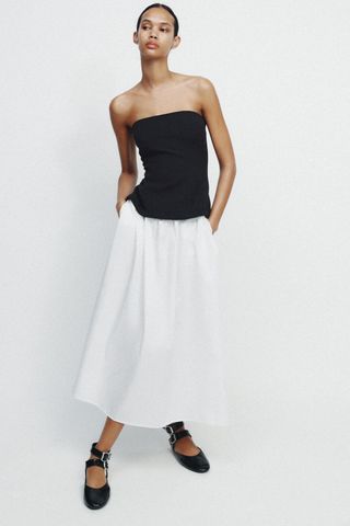 ZARA Strapless Dress