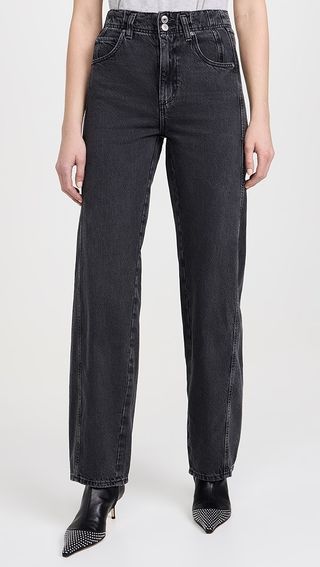 Free People Aster Straight Jeans