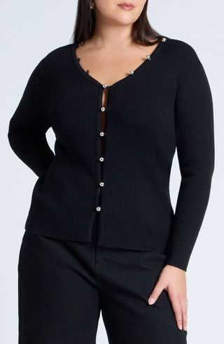 Ball Button Cardigan