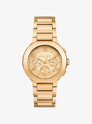 Michael Kors, Oversized Gramercy Gold-Tone Watch