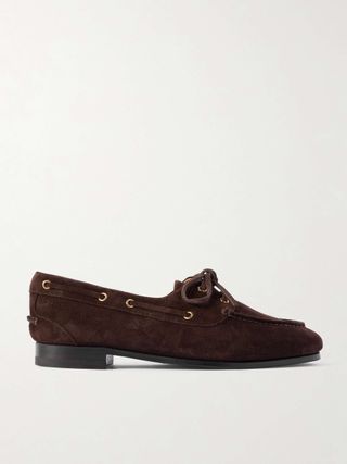 Pathy Suede Loafers