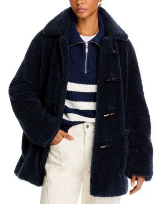 The Brooks Faux Shearling Coat