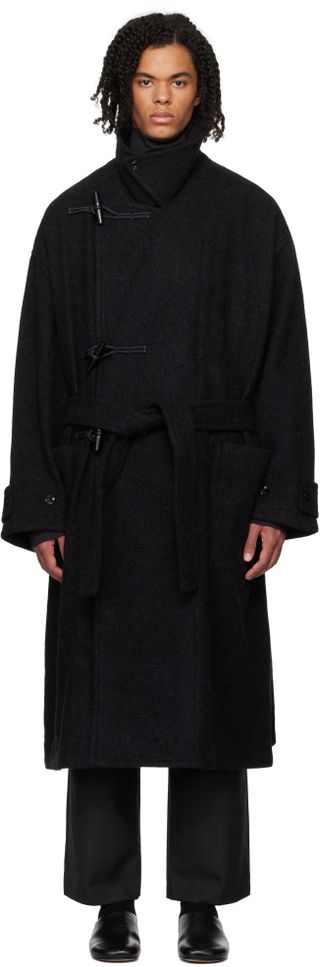 Black Duffle Coat