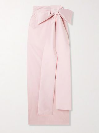 BERNADETTE, Bernard Taffeta Maxi Skirt