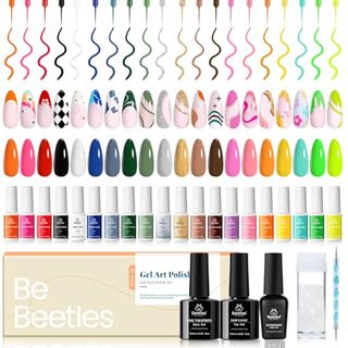 Beetles Gel Polish Nail Art Set