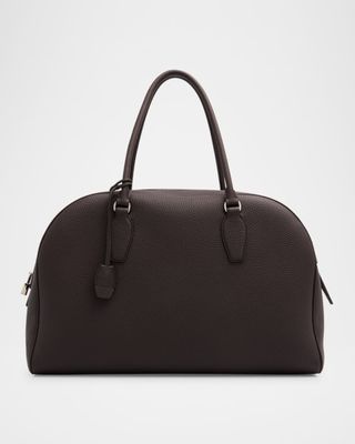 India 15.75 Top-Handle Bag in Matte Grained Calfskin