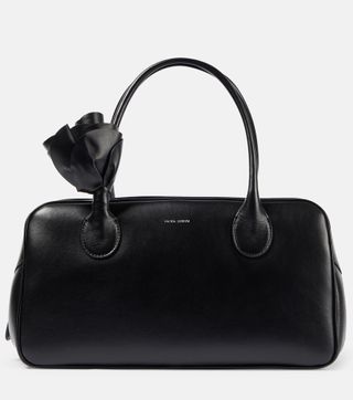 Brigitte Small Leather Tote Bag