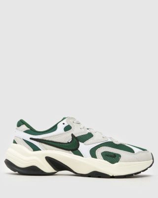 Nike AL8 Trainers in Green and White