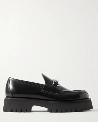 Gucci Sylke horsebit-detailed leather loafers