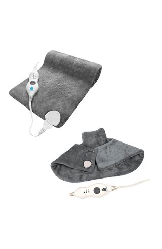 Total Comfort Package Neck & Shoulder Warmer + Electric Heat Pad