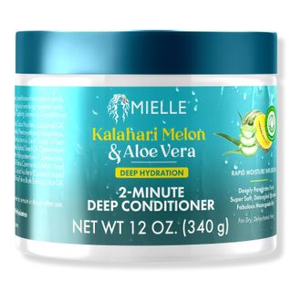 Mielle, Kalahari Melon & Aloe Vera Deep Hydration 2-Minute Deep Conditioner