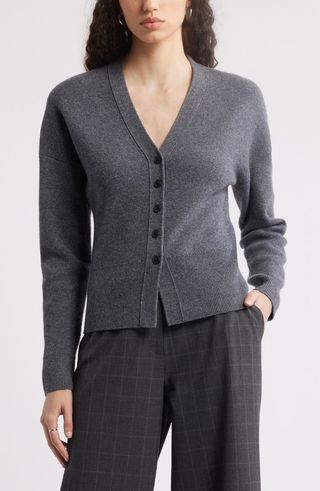 Wool & Cashmere V-Neck Sweater