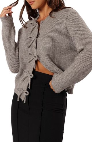 Wilde Bow Front Cardigan