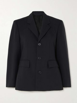 Soft Hourglass Cotton Blazer