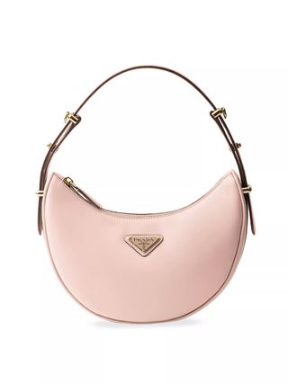 Prada, Arqué Leather Shoulder Bag