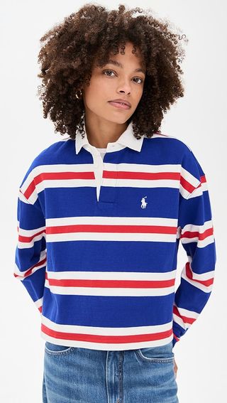 Рубашка-поло Ralph Lauren Vintage Jersey Rugby Top