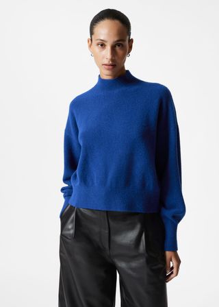 Mock-Neck Sweater