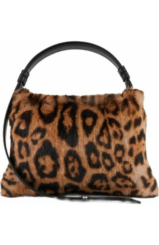 Cheetah Faux Fur Mini Puffin